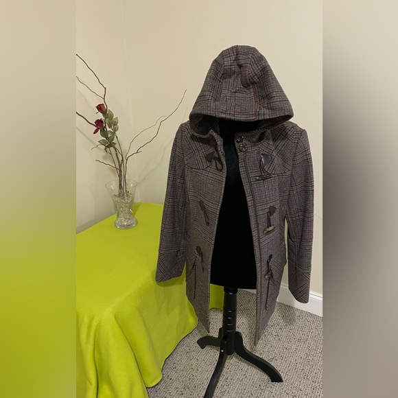 Wool lined jacket with hood - Picture 1 of 4